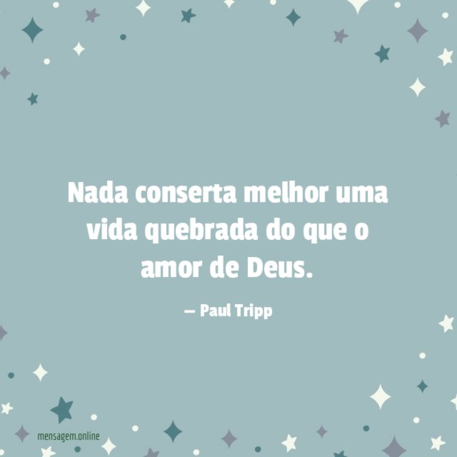 Nada conserta melhor