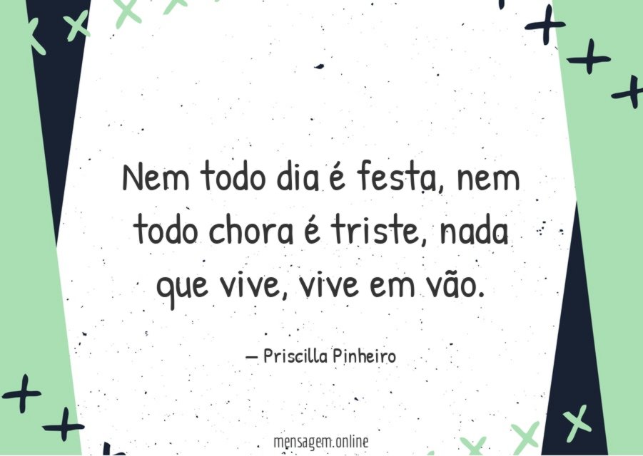 Nem todo dia é festa