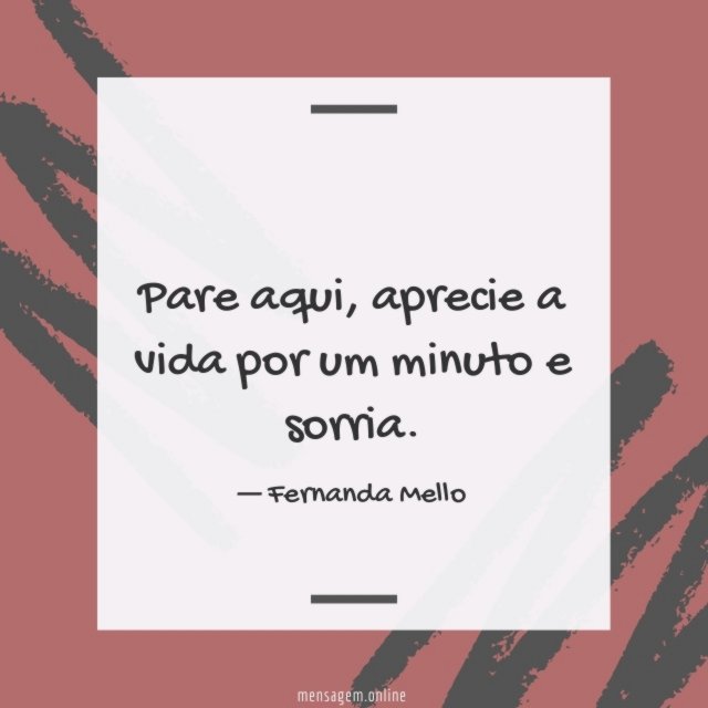 Aprecie a vida