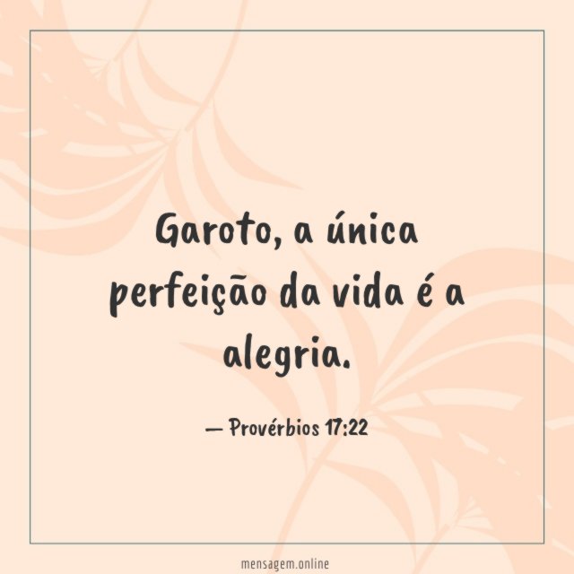A única perfeição da vida