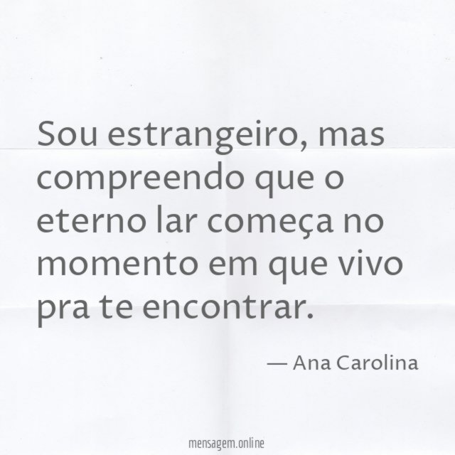 Sou estrangeiro