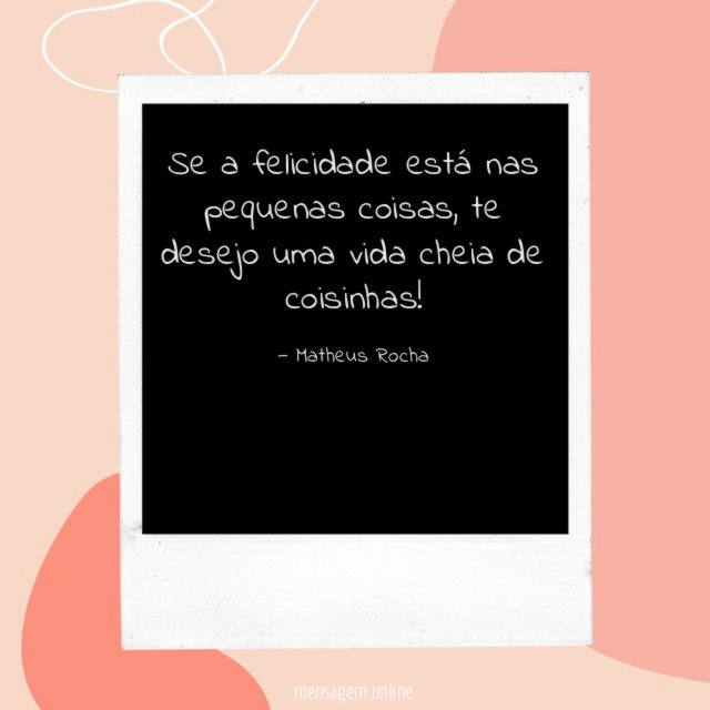 Cheia de coisinhas