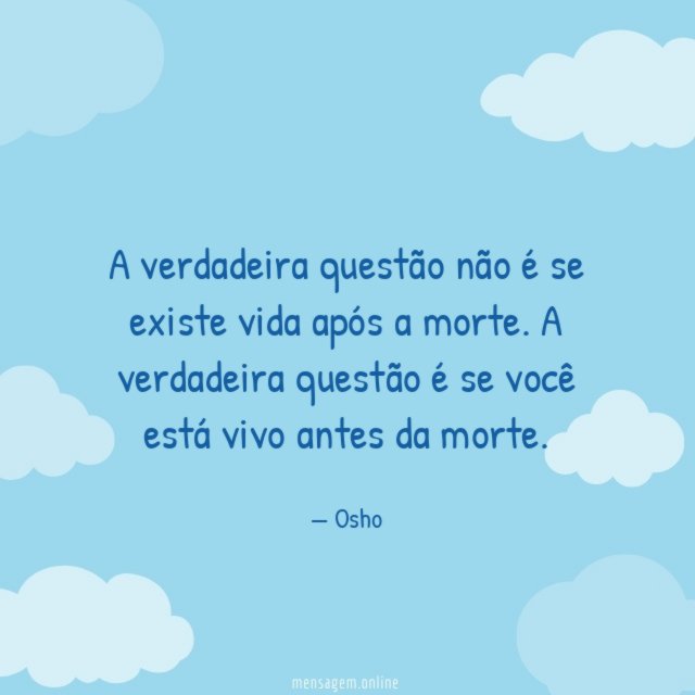 A verdadeira questão