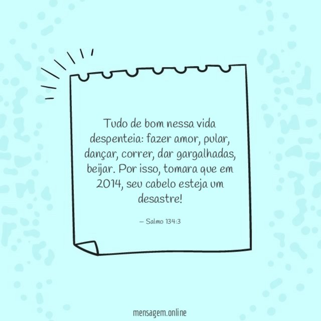 Tudo de bom nessa