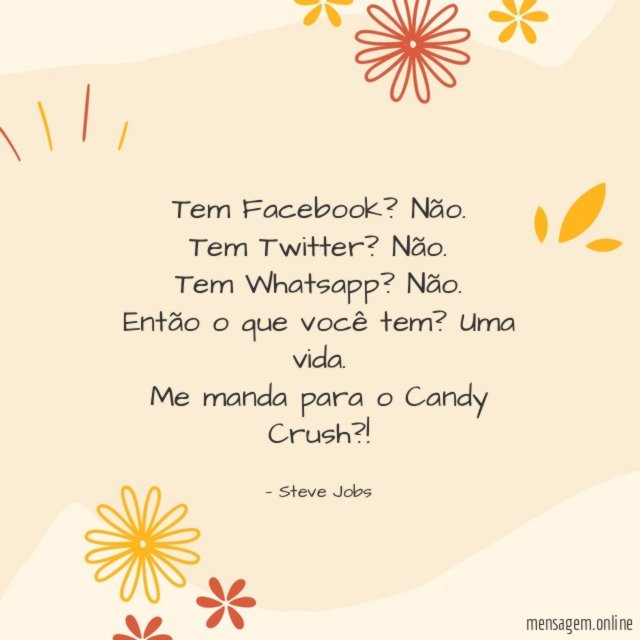 Para o Candy Crush
