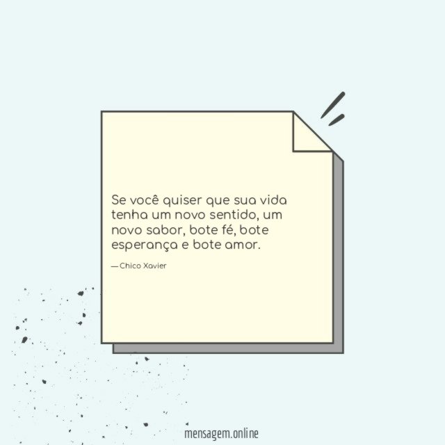 Se você quiser que sua