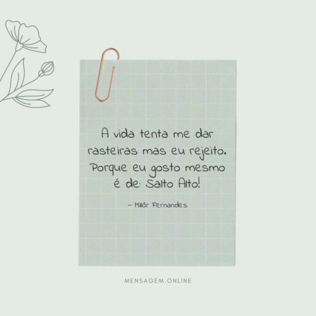 A vida tenta