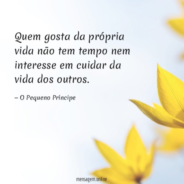 Própria vida