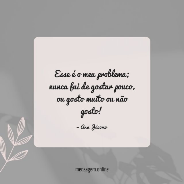 Meu problema