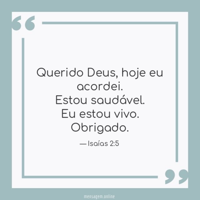 Estou saudável