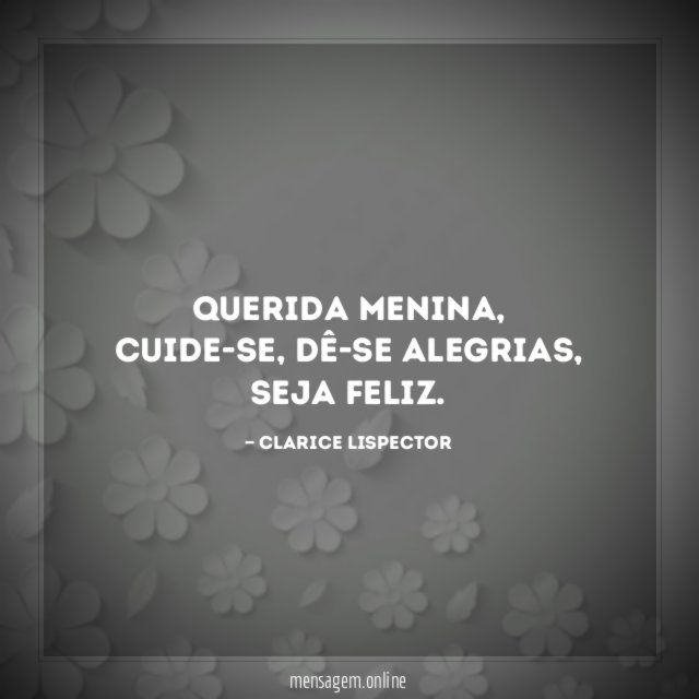 Querida menina