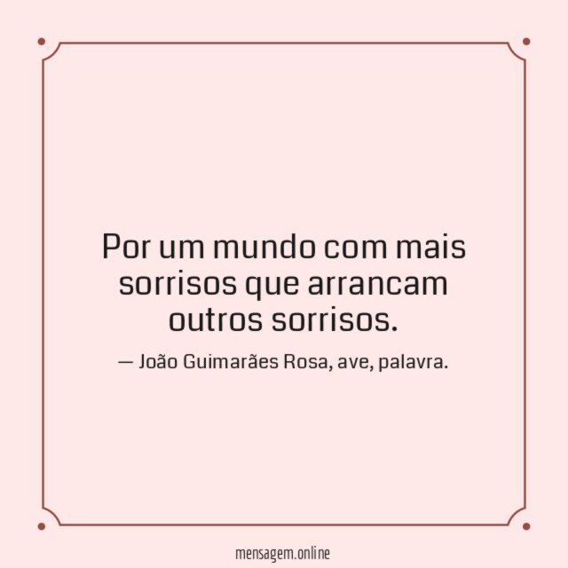 Arrancam outros sorrisos
