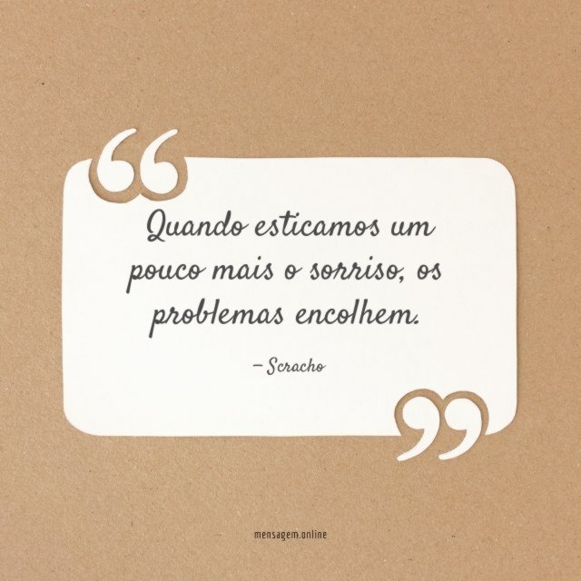Quando esticamos um pouco