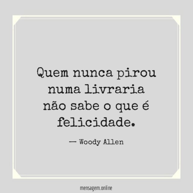 Quem nunca pirou