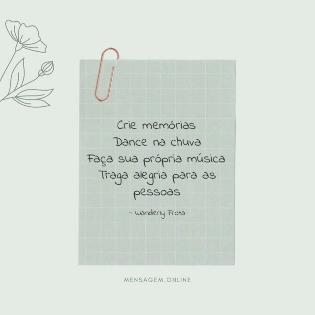 Crie memórias