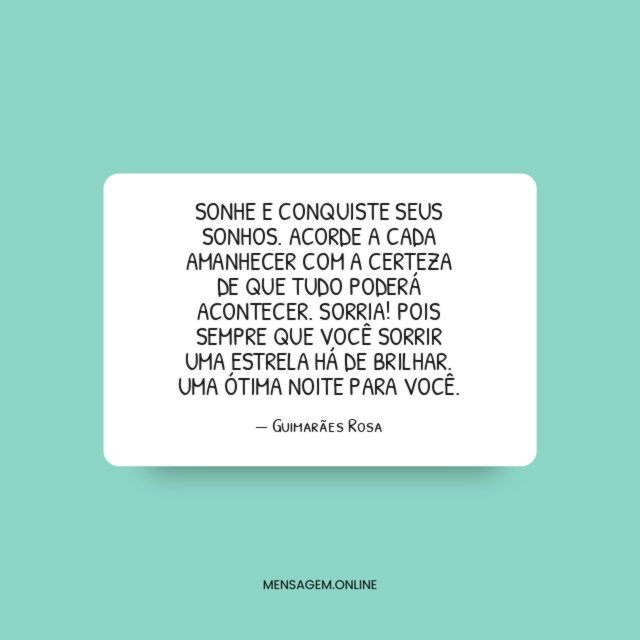 Sonhe e conquiste seus sonhos
