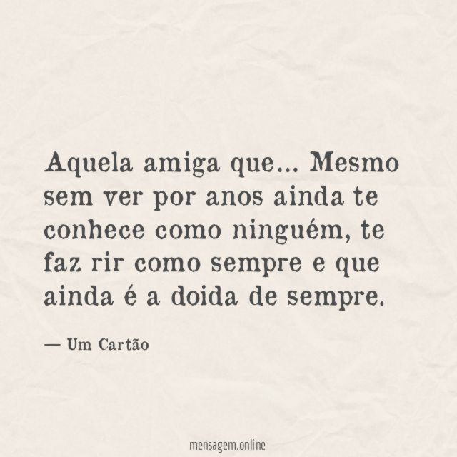 É a doida de sempre