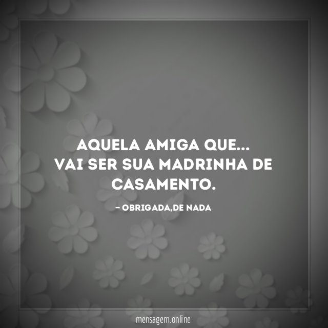 Madrinha de casamento