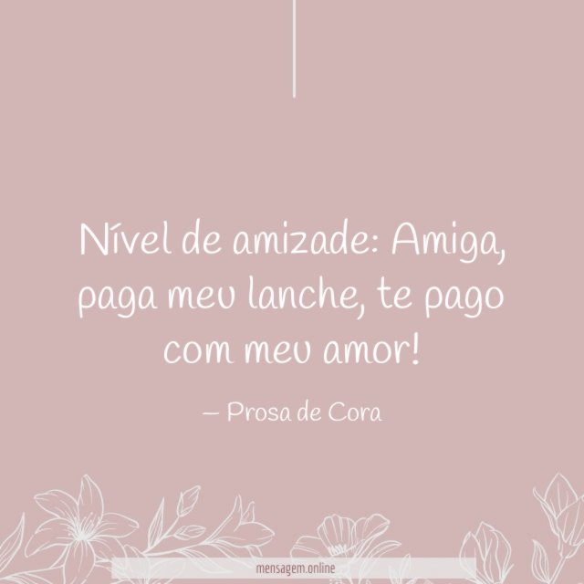 Paga meu lanche