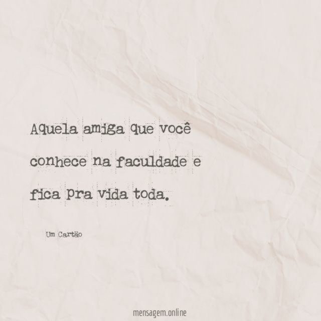 Conhece na faculdade