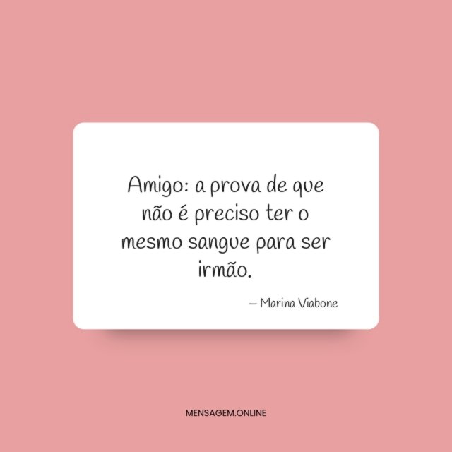 Não é preciso ter o mesmo sangue