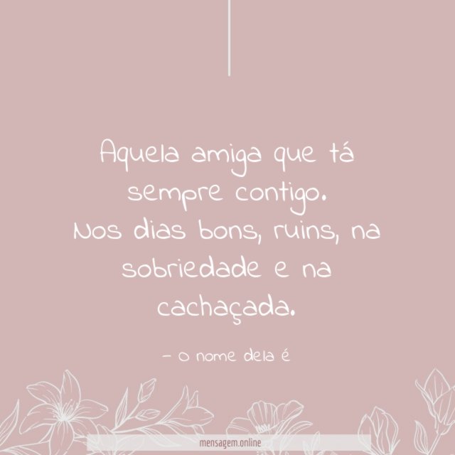 Tá sempre contigo