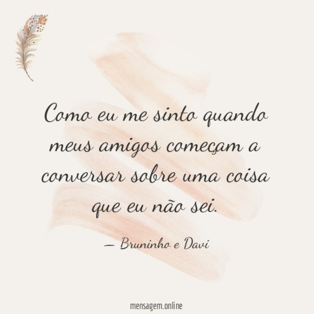 Conversar sobre uma coisa