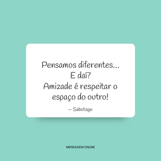 Pensamos diferente