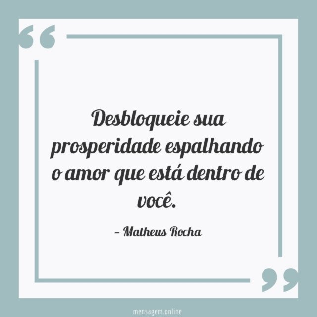 Desbloqueie sua prosperidade
