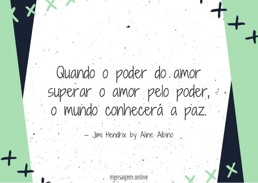 Quando o poder do amor superar
