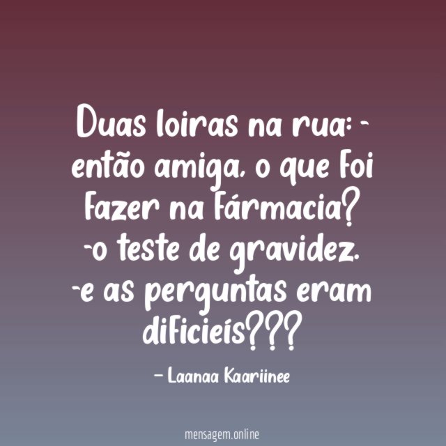 Duas loiras na rua