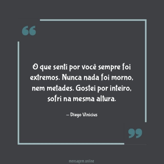 Gostei por inteiro