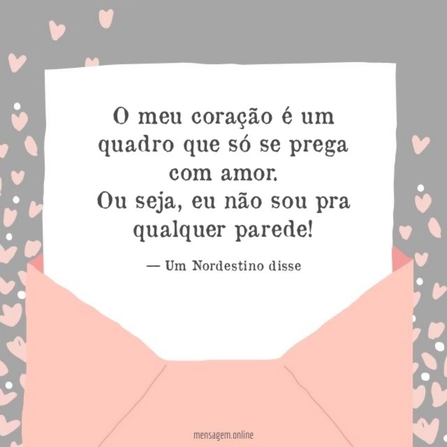 Só se prega com amor