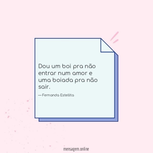 Dou um boi pra não entrar