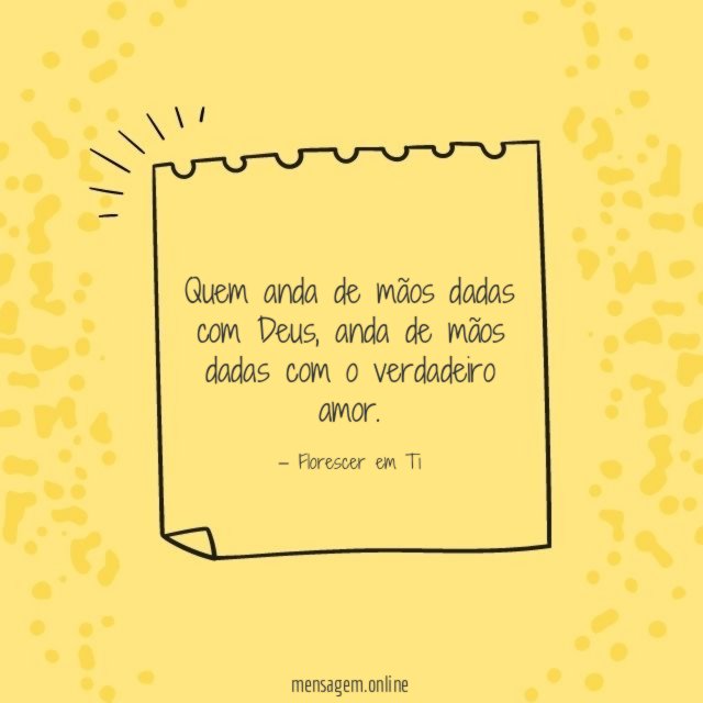 Quem anda de mãos dadas