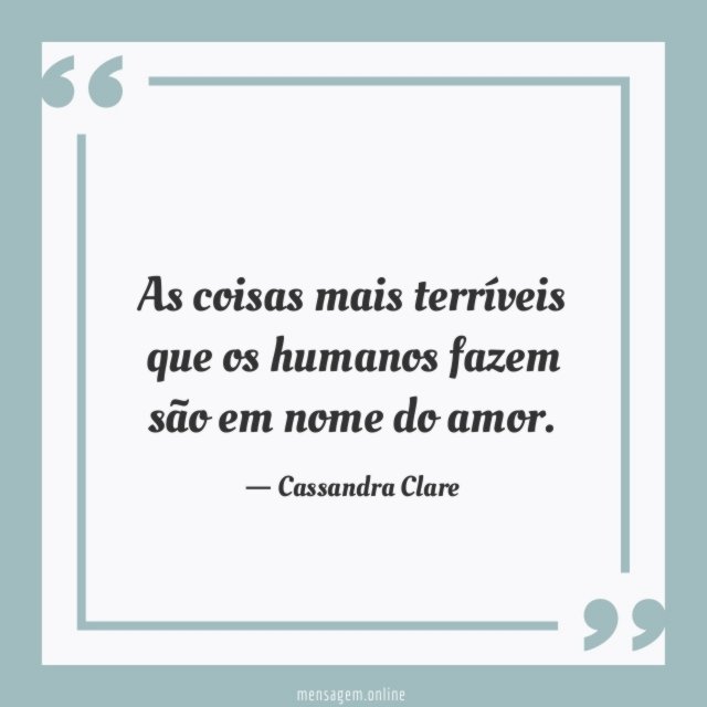 As coisas mais terríveis