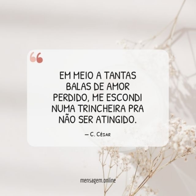 Balas de amor perdido