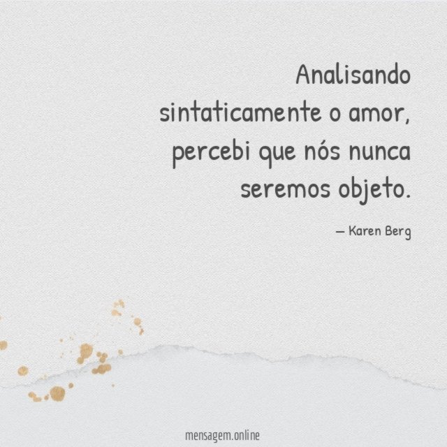 Analisando sintaticamente