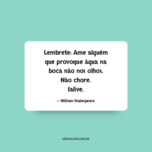 Ame alguém que provoque