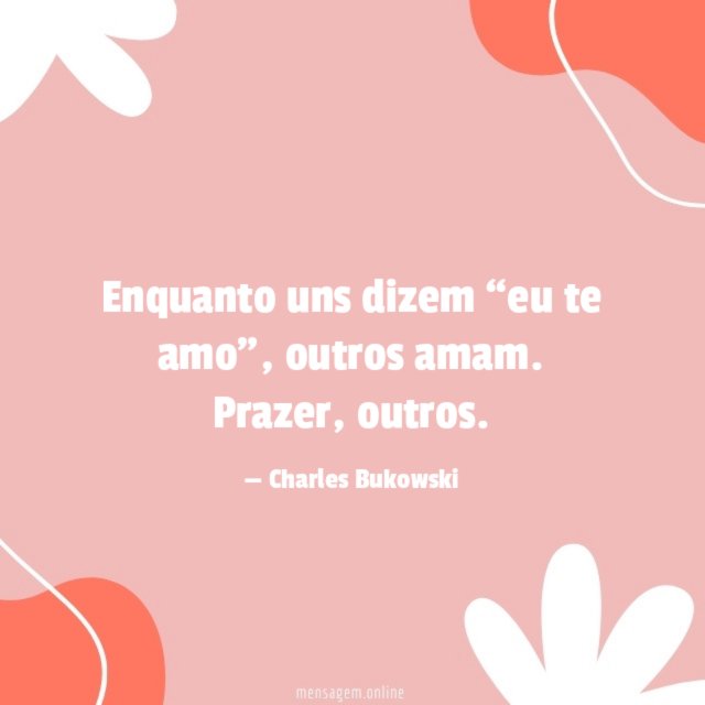 Enquanto uns dizem