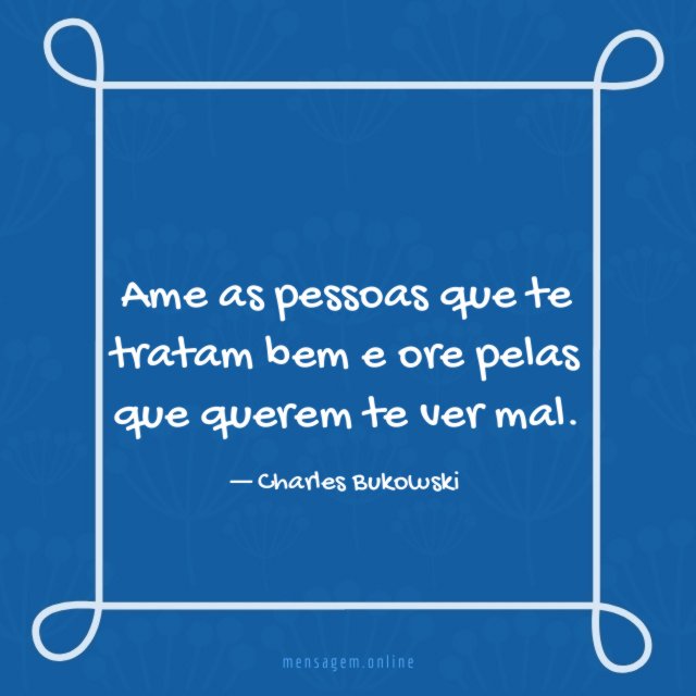 Ore pelas que querem te ver mal