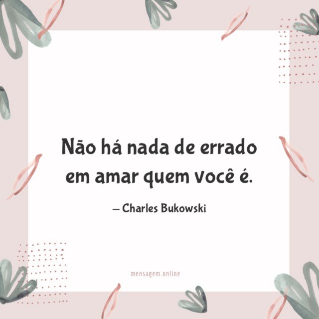 Não há nada de errado