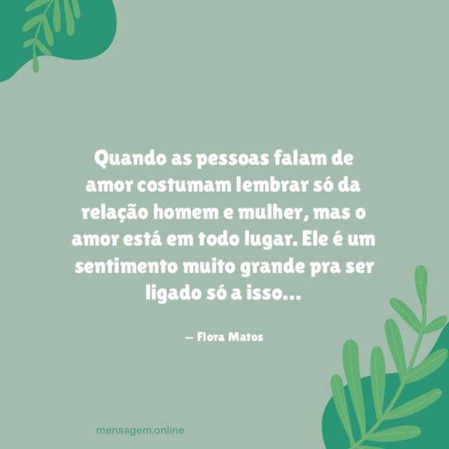 Quando as pessoas falam