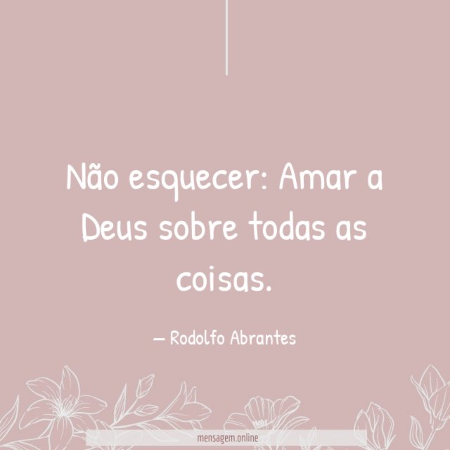 Não esquecer