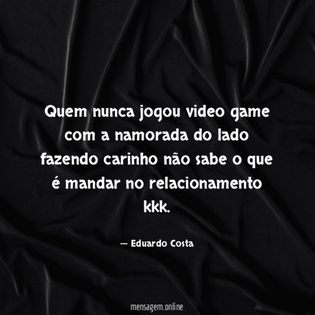 Quem nunca jogou video game com a namorada