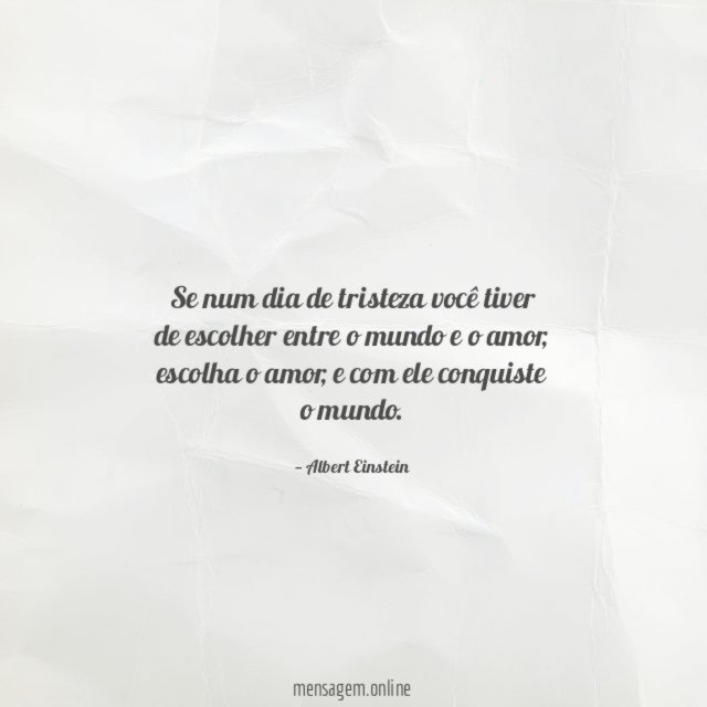 Se num dia de tristeza