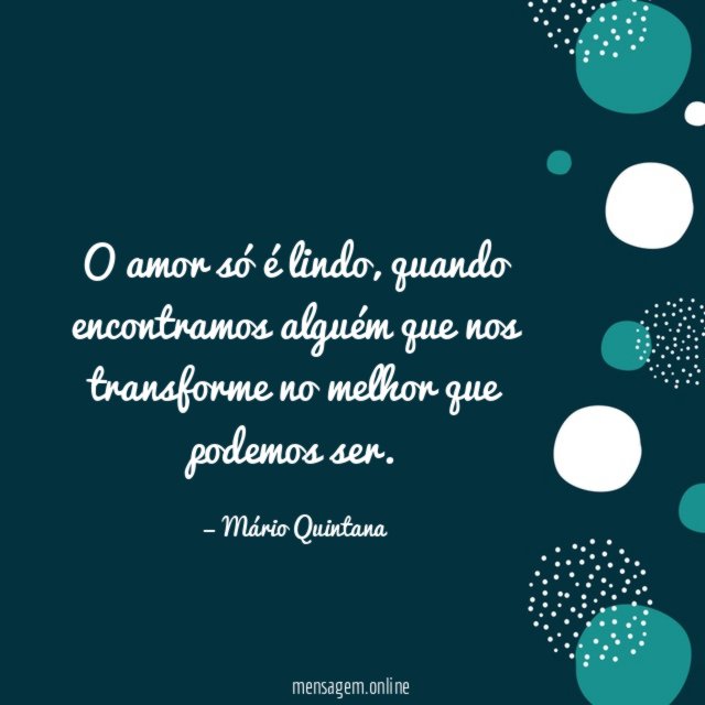 O amor só é lindo