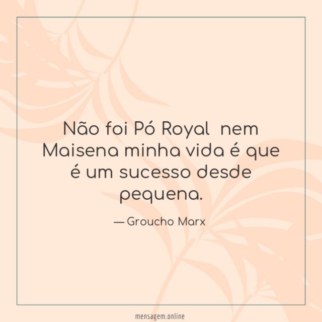 Sucesso desde pequena