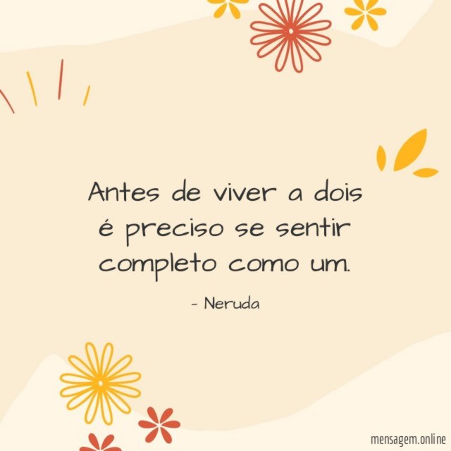Antes de viver a dois