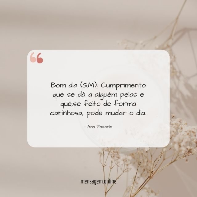 Pode mudar o dia